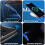 Capa magnética de privacidade compatível com iPhone 13 Pro Max, com proteção total em vidro temperado de dupla face - Preta 3