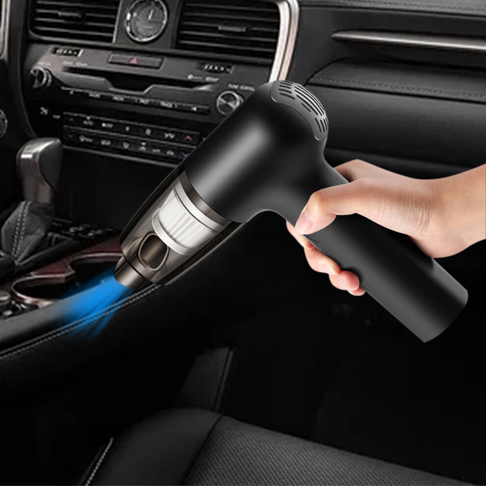 Flohua Handheld Car Vacuum, 6000Pa Suction, Foldable Dust Buster With Filter, Portable Vacuum Cleaner 9773935686861