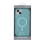 Capa para celular compatível com MagSafe para iPhone 14 Plus - Azul-petróleo fosco 6