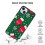 Feliz Natal! Capa para celular compatível com iPhone 15, capa protetora à prova de choque com PC + TPU para câmera dupla, compatível com iPhone 5