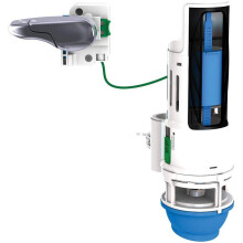 Next by Danco HYR271T Hydroright Dvojitý splachovací ventil a páková rukoväť, biely