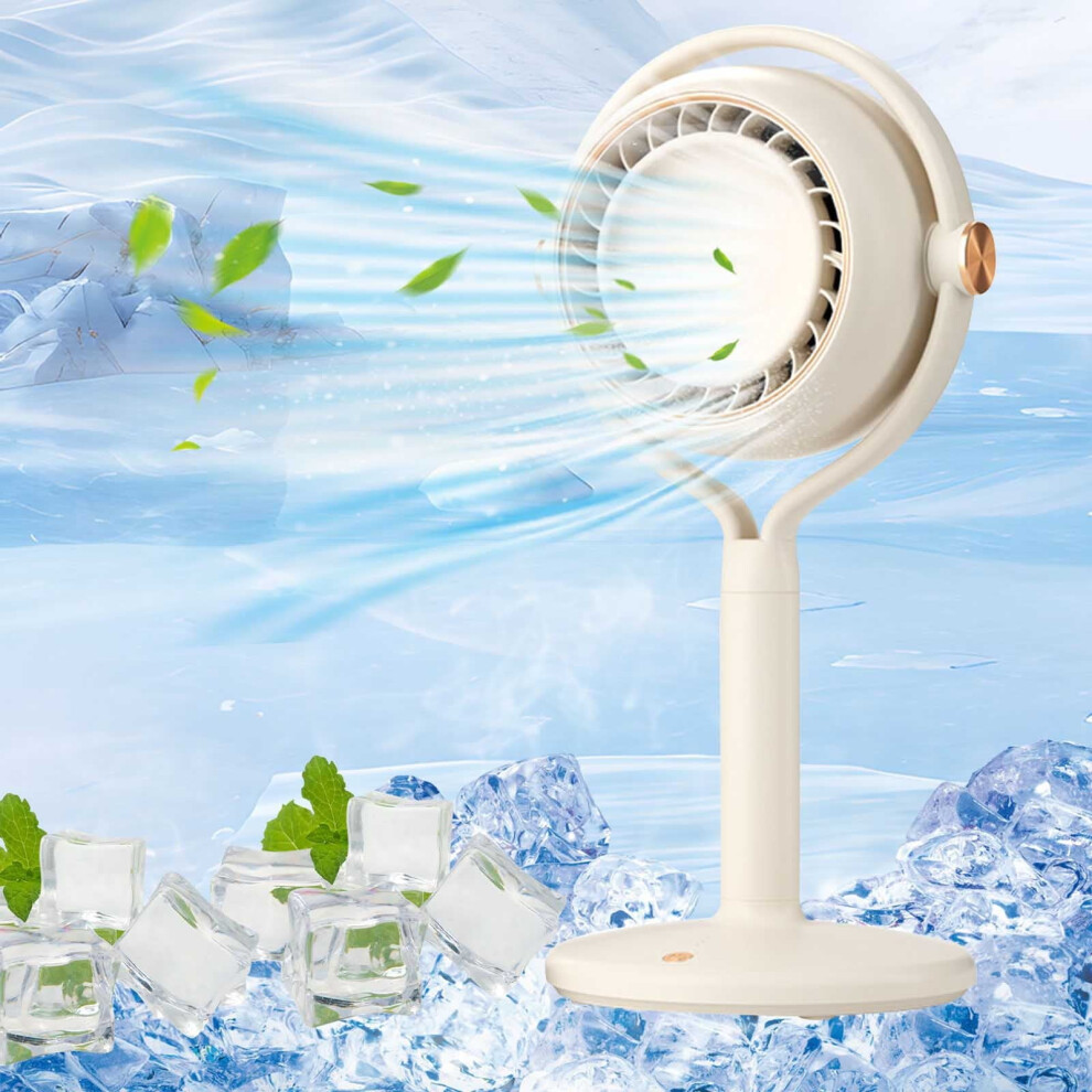 Oyigu Vaneless Circulating Fan Desktop Ground Mounted Usb Charging Desktop Fan Turbine Fan Dormitory Outdoor, Quiet Fan On Clearance 9773935687967