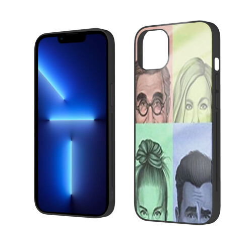 Capa para celular David-Alexis Johnny-Moira compatível com iPhone 14, capa de TPU para celular com câmera dupla. 1
