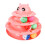 Yarino Small Pet Toys Παιχνίδι για κατοικίδια Τριστρωματικό πικάπ με πίστα, αστείο 2