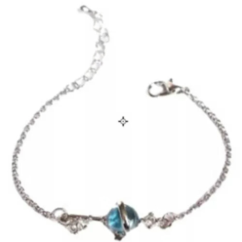 RSAMD Braccialetto blu coreano per studenti, tre amici studenti, coppia Braceljo-A1
