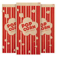 Zásobte si svoj domov 1oz mini vrecká na popcorn (100 ks) | Darčeky na karnevalové párty | Občerstvenie na filmový večer | Jednorazové