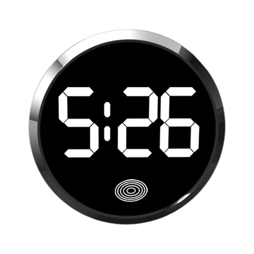 (B) Car Clocks For Dash, Touch Control Digital Clock, Small Led Display, Portable Watch, Compact Timepiece Design For Rv Dashboard Light 747887409426