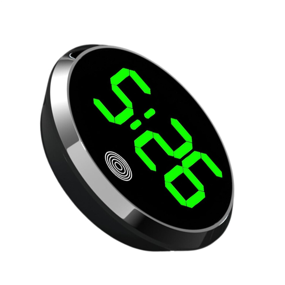 Car Clocks For Dash, Touch Control Digital Clock, Small Led Display, Portable Watch, Compact Timepiece Design For Rv Dashboard Light 747887409419