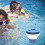 Distributeur flottant de chlore pour piscine EUDIDV, compatible avec les pastilles de chlore bromé. 4