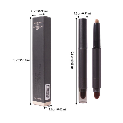 Lazy Eye Shadow Stick με διπλή κεφαλή και περιστρεφόμενη κεφαλή βούρτσας, δεν είναι εύκολο 2