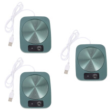 3er-Set USB-Tassenwärmer, Untersetzer, Tassenwärmer, Kaffeetassenwärmer für Zuhause und Büro