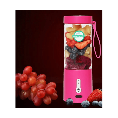530ML Ηλεκτρικός Αποχυμωτής Φορητός Μπλέντερ Smoothie με Επαναφορτιζόμενη USB Φορητή 2