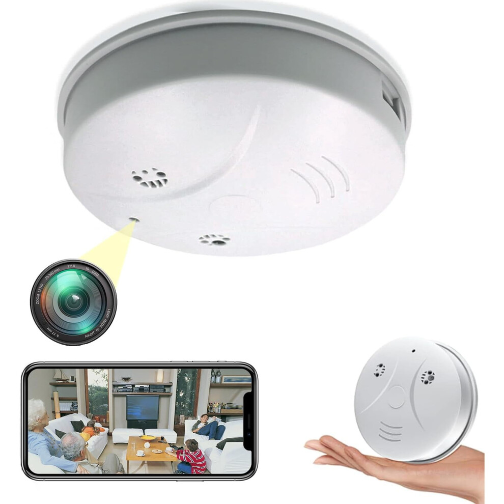 Hidden Camera Detector Camera Wifi Hd 1080P Wireless Small Nanny Cam For Home Surveillance Security Cameras Indoor/Outdoor Wireless, No Audio 9149926902423