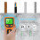 Pluokvzr5in1Studs Finder Ηλεκτρικός σαρωτής τοίχου μεταλλικού ξύλου AC τάσης AC με οθόνη LCD 7
