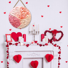 Spread Love This Valentine'S Day With A Gorgeous Wooden Hanging Plaque: The Gift For Your Sweetheart