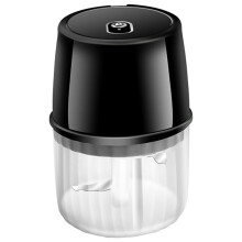 Hariumiu 250ml elektrische mini-voedselhakker, USB-oplaadbaar, bediening met één knop, eenvoudig in gebruik, energiebesparende knoflookhakker