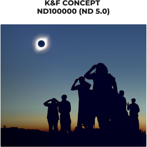 Φίλτρο φακού κάμερας ND100000ND 95mm, φίλτρο σταθερής ουδέτερης πυκνότητας 16,6 στοπ με 18 2