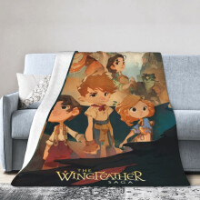 Couvertures de voyage en peluche The Wingfeather Saga, pour chambre, salon, canapé ou bureau