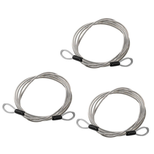 4Pièces Câbles Acier Inoxydable Robustes Multicolores Pour Suspension