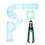 1Ensemble Accessoires Cage Hamster ABS Acier Tunnel Externe Couleurs 4