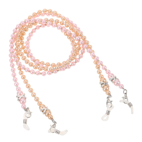 2St Beaded Brillendraad Met Imitatie Parels Vrouwen