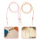 2St Beaded Brillendraad Met Imitatie Parels Vrouwen 9