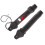 3Pièces Guitare Noire En Nylon Durable Avec Support Médiators 2
