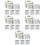 5 Rolls Packaging Stickers Self Adhesive Labels Sticky Self-Adhesive 7