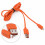 Cabo plano Micro USB para carregamento rápido, compatível com JBL Flip3 4Pulse2charge1 2 3. 5
