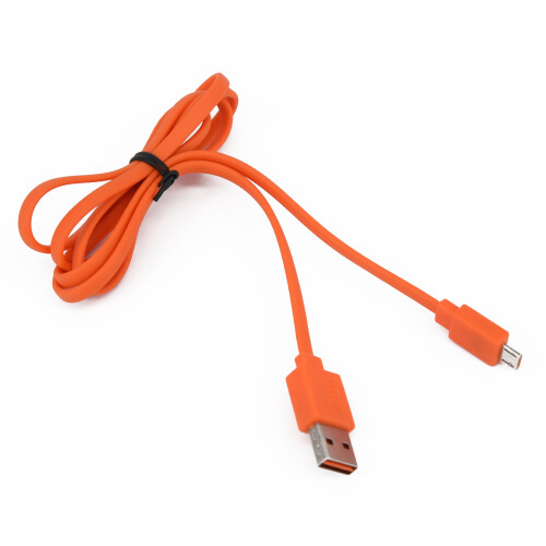 Cabo plano Micro USB para carregamento rápido, compatível com JBL Flip3 4Pulse2charge1 2 3. 1