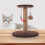 Griffoir Vertical Pour Chat Confortable En Bois Tissu Doux 4
