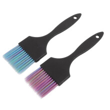 6 Pcs Short Handle Hair Coloring Brush Dye Applicator For Salon Home