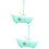 2pcs Parrot Bird Bath Plastic Tiger For Birds 9