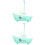 2pcs Parrot Bird Bath Plastic Tiger For Birds 7