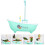 2pcs Parrot Bird Bath Plastic Tiger For Birds 11