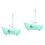 2pcs Parrot Bird Bath Plastic Tiger For Birds 6
