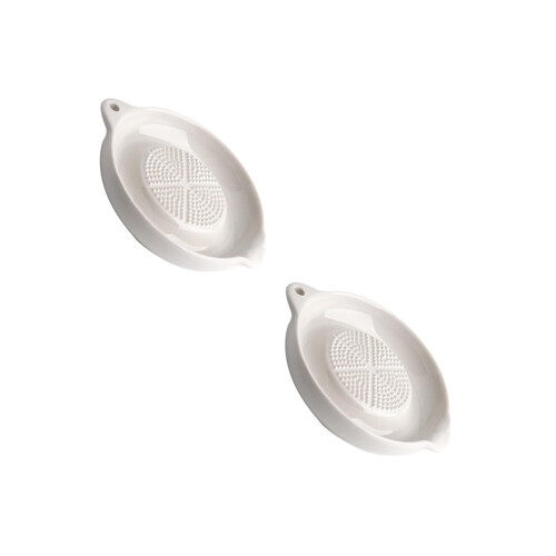 2Pcs Ceramic Grinding Plate Baby Food Grinder Tool 2