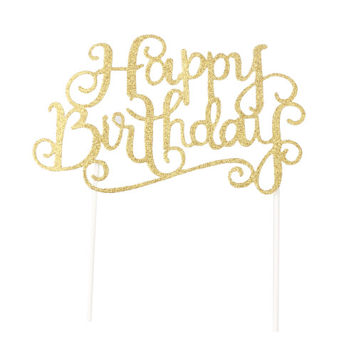 3 Count Birthday Cake Decor Formal Gathering Decoration Silver 2