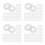 200 Pcs Earring Clip Pads Circle Nonskid Small Earring Ring Pads 7