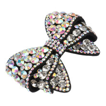 5Pcs Removable Bow Shoe Clips For Women Heel Shoes Rhinestone Decor