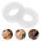 200 Pcs Earring Clip Pads Circle Nonskid Small Earring Ring Pads 11
