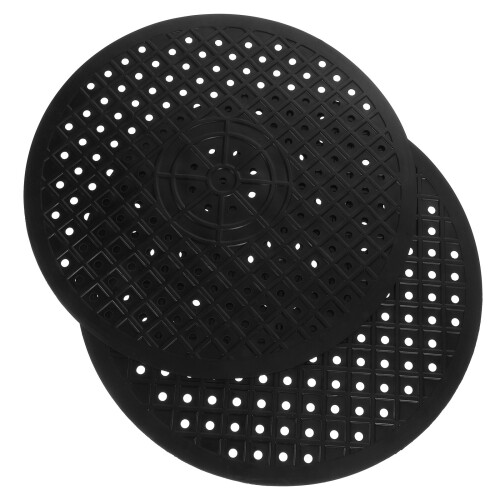 4Pcs Rubber Sink Mats for Kitchen Sink Protector Pad and Drying Rack 1