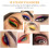 10Pcs Assorted Color Waterproof Eye Lining Pens Plastic Liquid Makeup 5