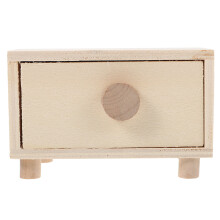 6 Pcs Wooden Drawer Boxes Diy Wood Blank Storage Cases