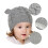 1Ensemble Bonnet Laine Tricotés Épais Automne 7