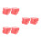 12Pcs Red Florist Foam Bricks Versatile Flower Foam Base for Weddings 9