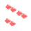 12Pcs Red Florist Foam Bricks Versatile Flower Foam Base for Weddings 10