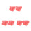 12Pcs Red Florist Foam Bricks Versatile Flower Foam Base for Weddings 6