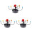 3 Sets Astronomical Model Instruments Kids Solar Toy System Models 2