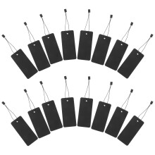 600Sets Minimalist Black Clothes Price Tags with String for Labeling